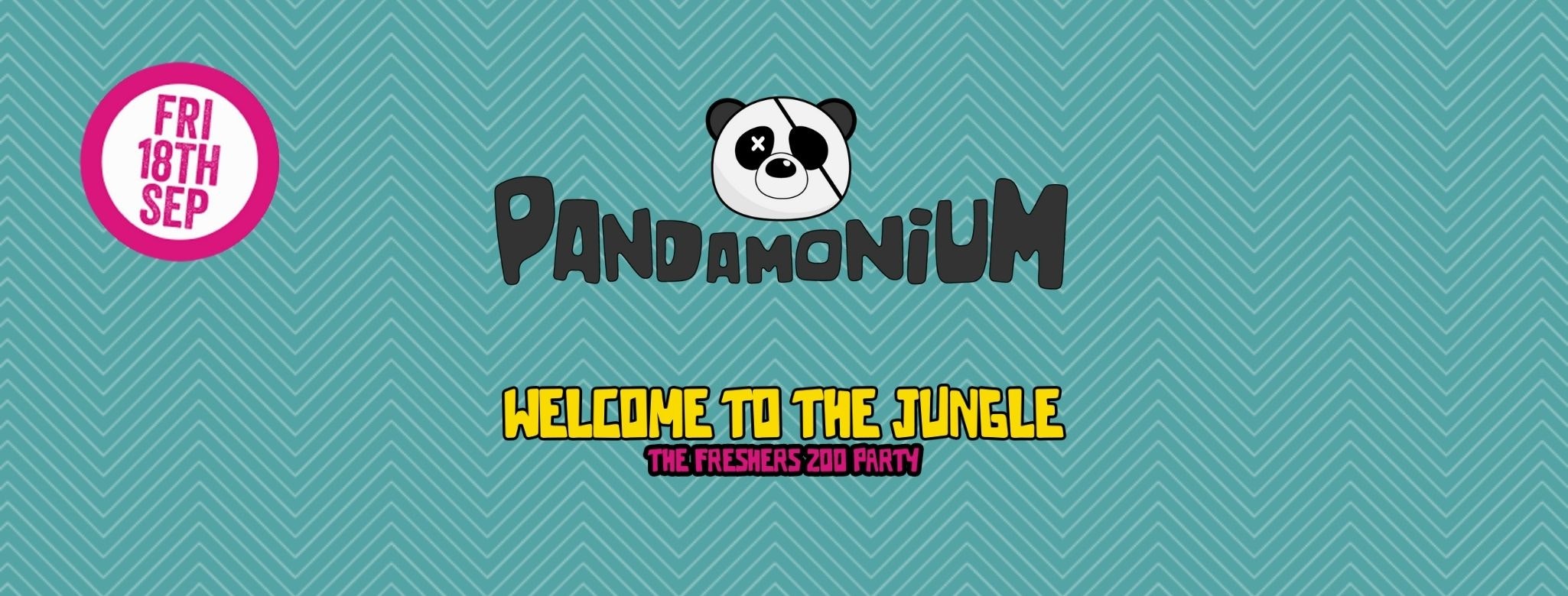 Pandamonium : Welcome To The Jungle : Freshers Zoo Party!