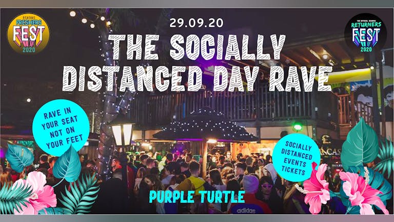 The Socially Distanced Day Rave - Purple Turtle