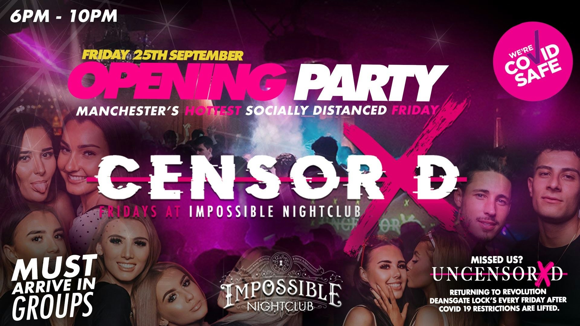 UNCENSORED PRESENTS : CENSORED – THE LAUNCH PARTY