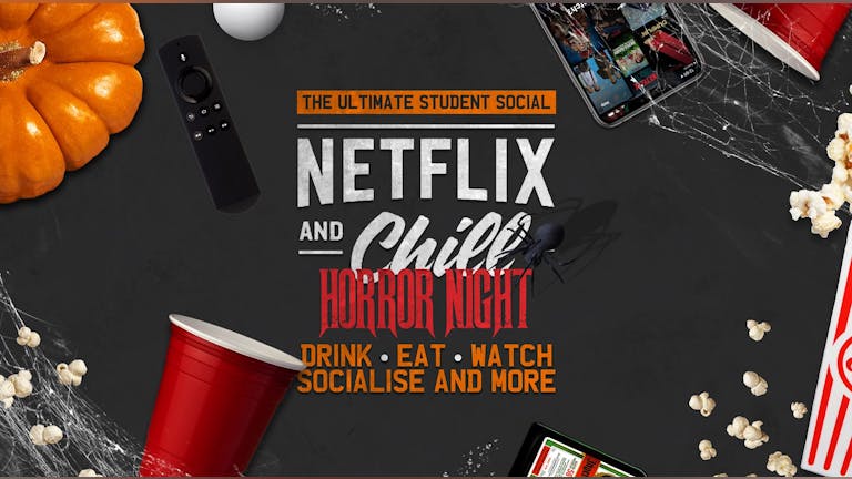 Netflix & Chill 👀 HORROR NIGHT  🎃The Ultimate Spooky Social 🎉