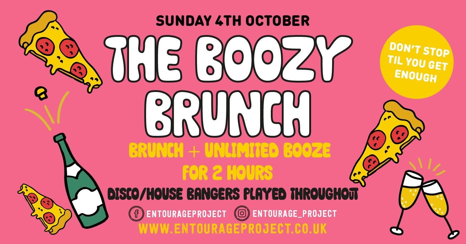 ** LAST 10 TICKETS ** The Boozy Brunch – @REVS – Sunday 4th October 2:30pm Sitting