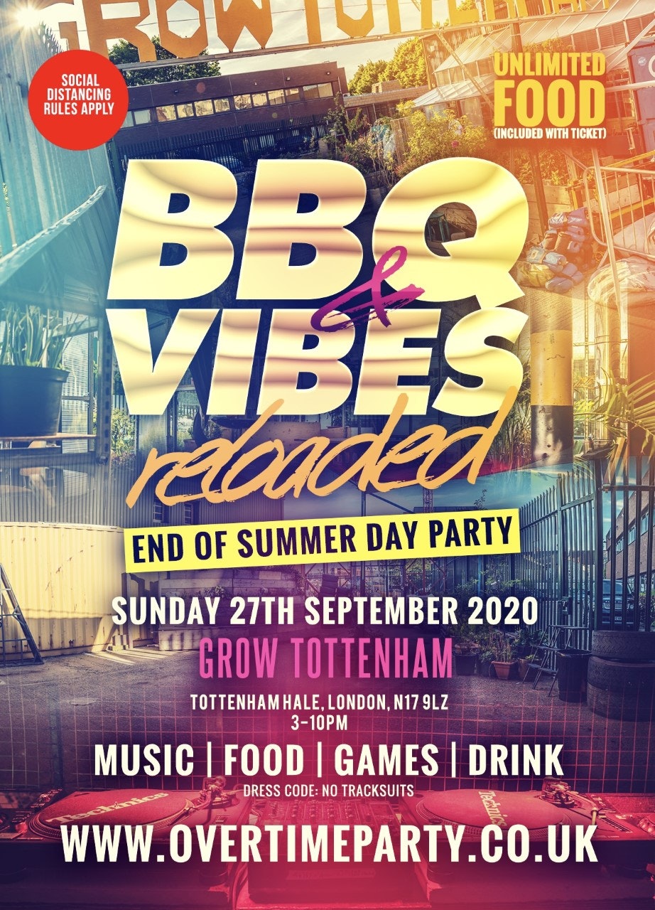 BBQ & VIBES – END OF Summer Party