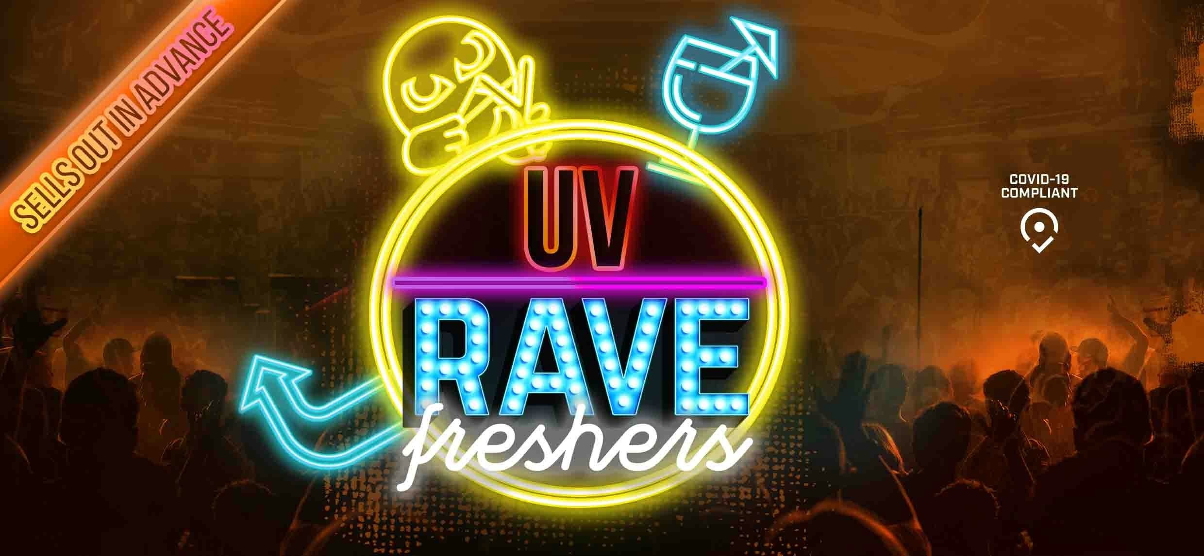 Socially Distanced Freshers UV RAVE – Manchester Freshers Week