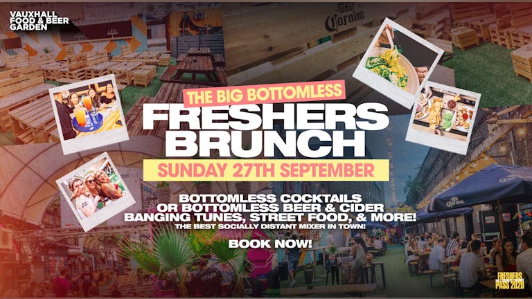The Big BOTTOMLESS London Freshers Brunch 🔥 Sunday's In Freshers 2020 🍔
