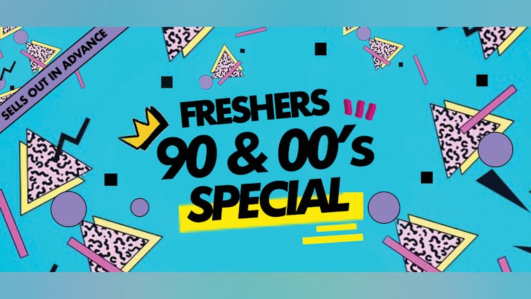 OFFICIAL UOM & Salford Freshers 90s & 00s SPECIAL - Socially Distanced Manchester Freshers