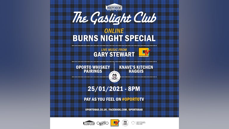 Gaslight Club Burns Night Special on #OportoTV for Independent Venue Week