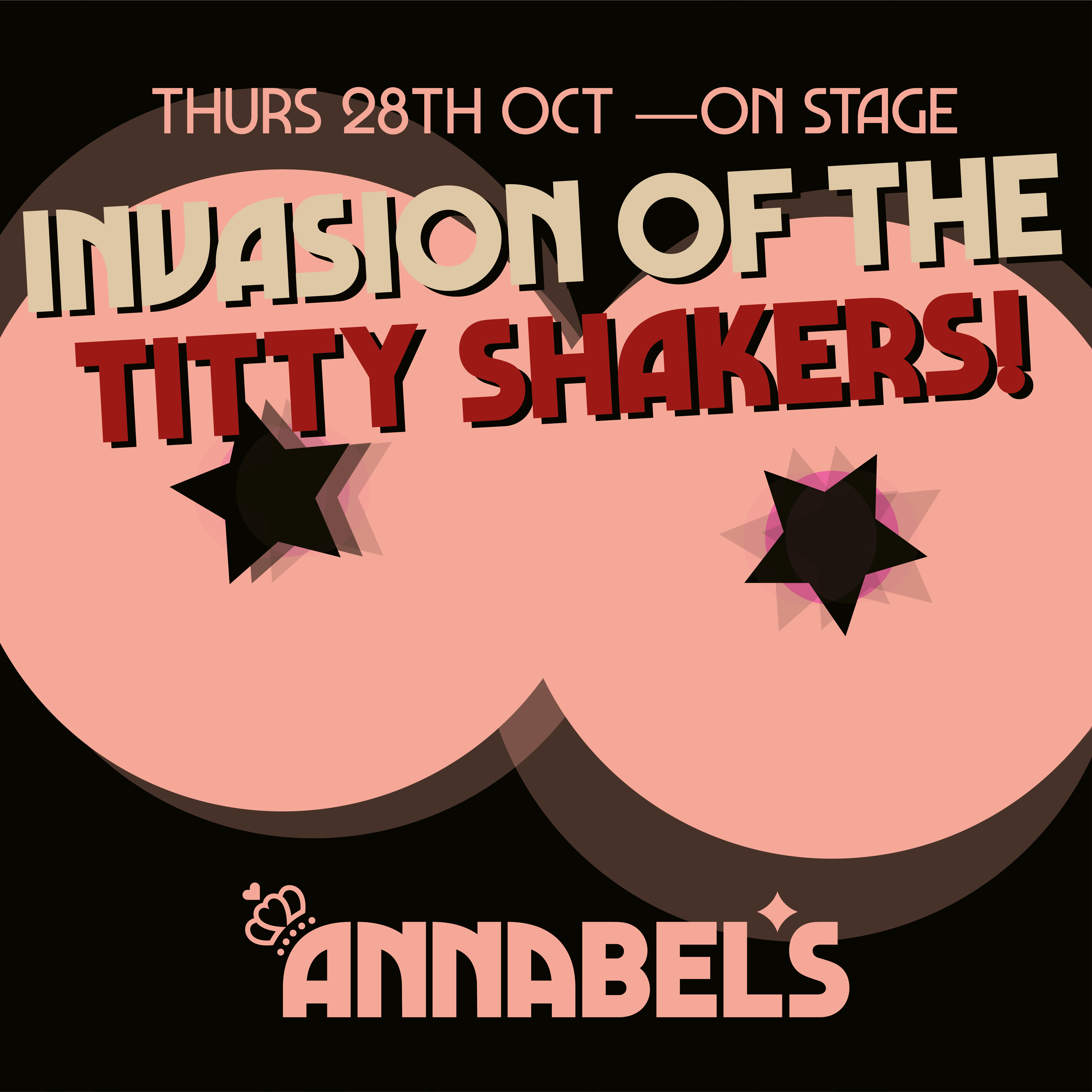 Take It Off! Burlesque & Cabaret presents: INVASION OF THE TITTY SHAKERS – Halloween Special