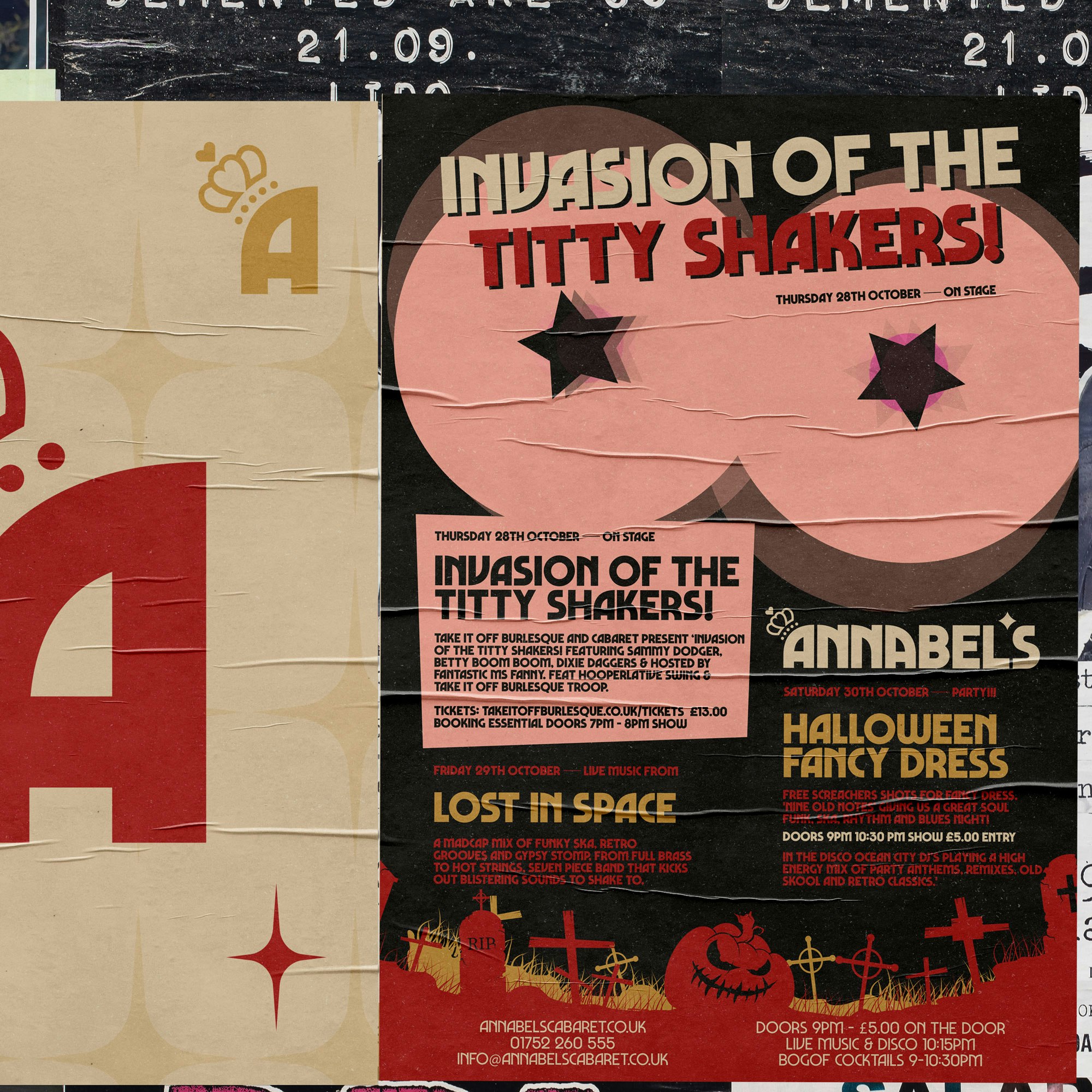 HALLOWEEN TAKEOVER | Plymouth, Annabel’s Cabaret & Discotheque