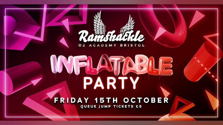 Ramshackle Inflatable Party - Final Release Tickets!