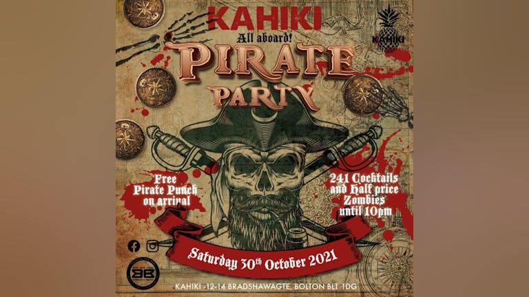 HALLOWEEN - PIRATE PARTY  