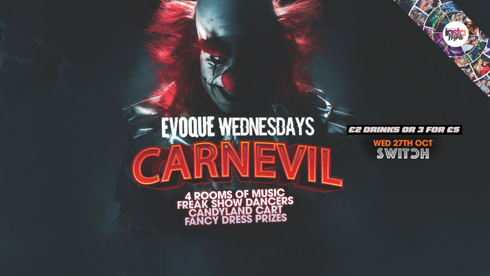 EVOQUE Wednesdays | CarnEvil
