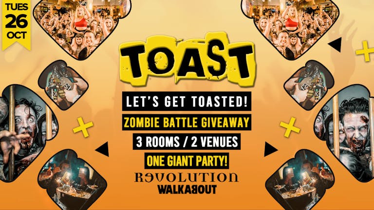 Toast • Zombie Experience Giveaway • Revolution & Walkabout