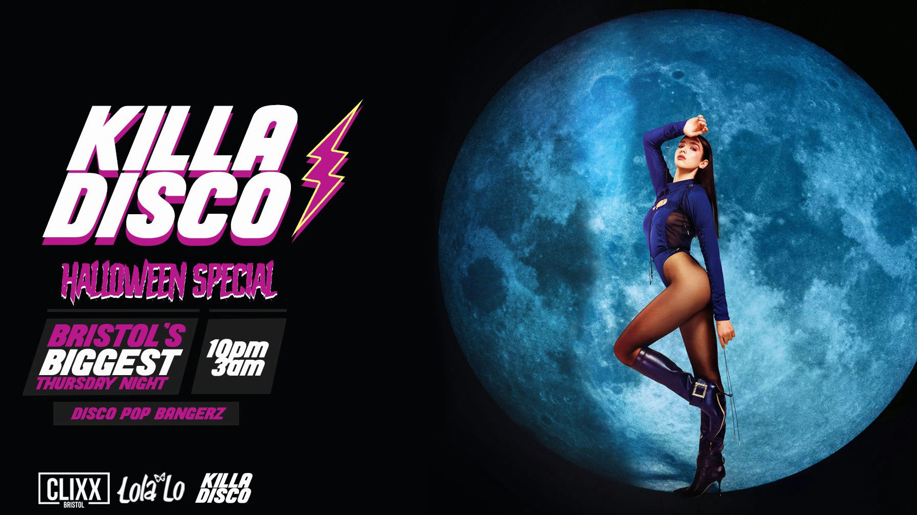 KILLA DISCO  | Halloween Special! – Killa Tunes + Killa Drinks / Free Shot with every ticket!