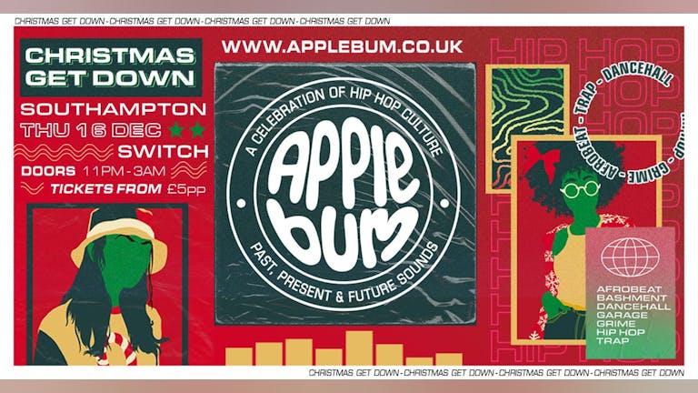 Applebum / Southampton / Switch / Christmas Carnival 