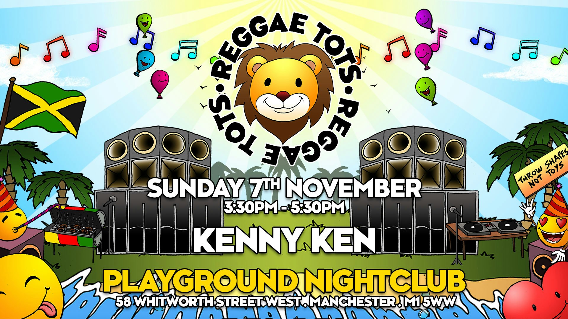 Reggae Tots! **CHANGE OF VENUE**
