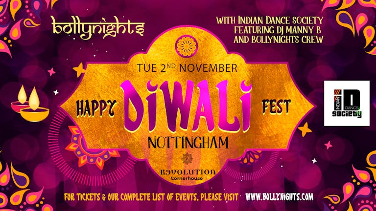 Bollynights Nottingham: Diwali Fest | Tuesday 2nd November