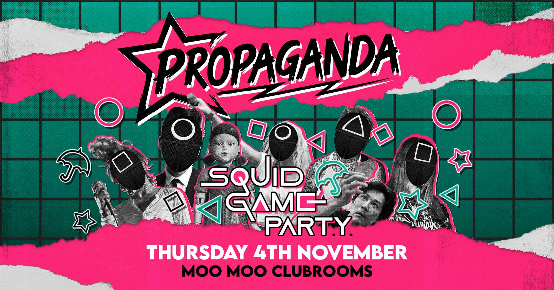 Propaganda Cheltenham – Squid Game Party!