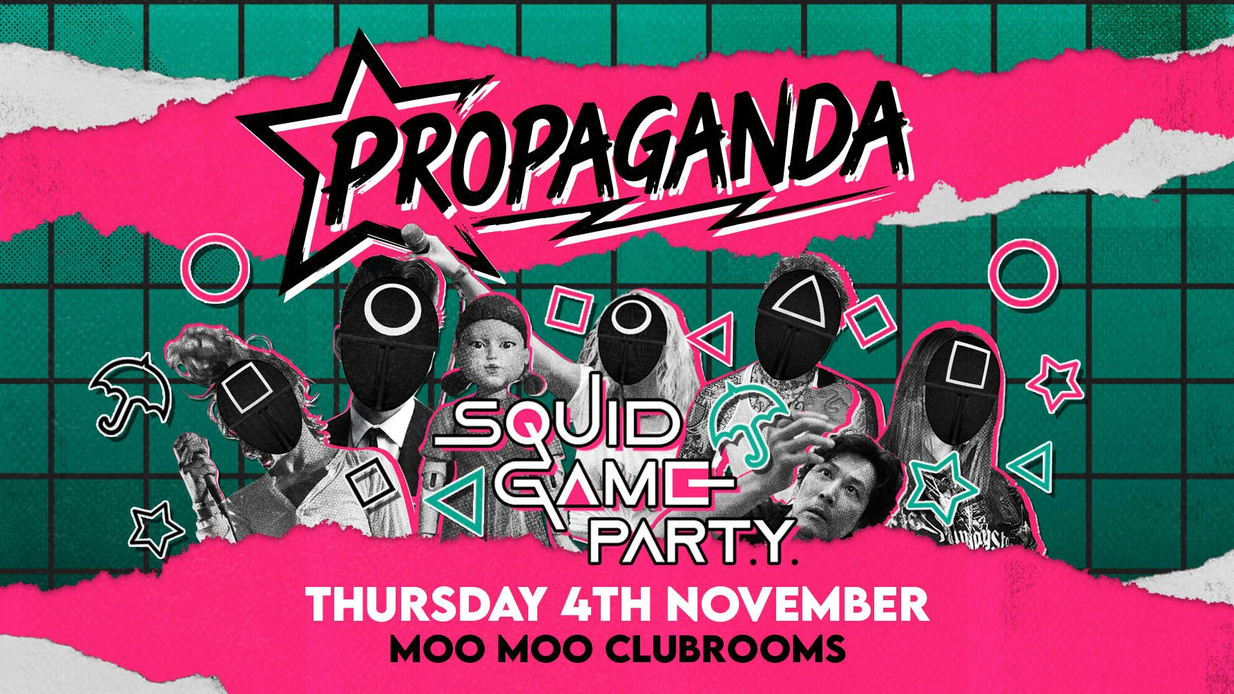 Propaganda Cheltenham – Squid Game Party!