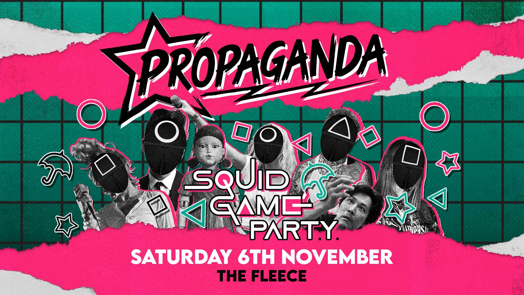 Propaganda Bristol – Squid Game Party!