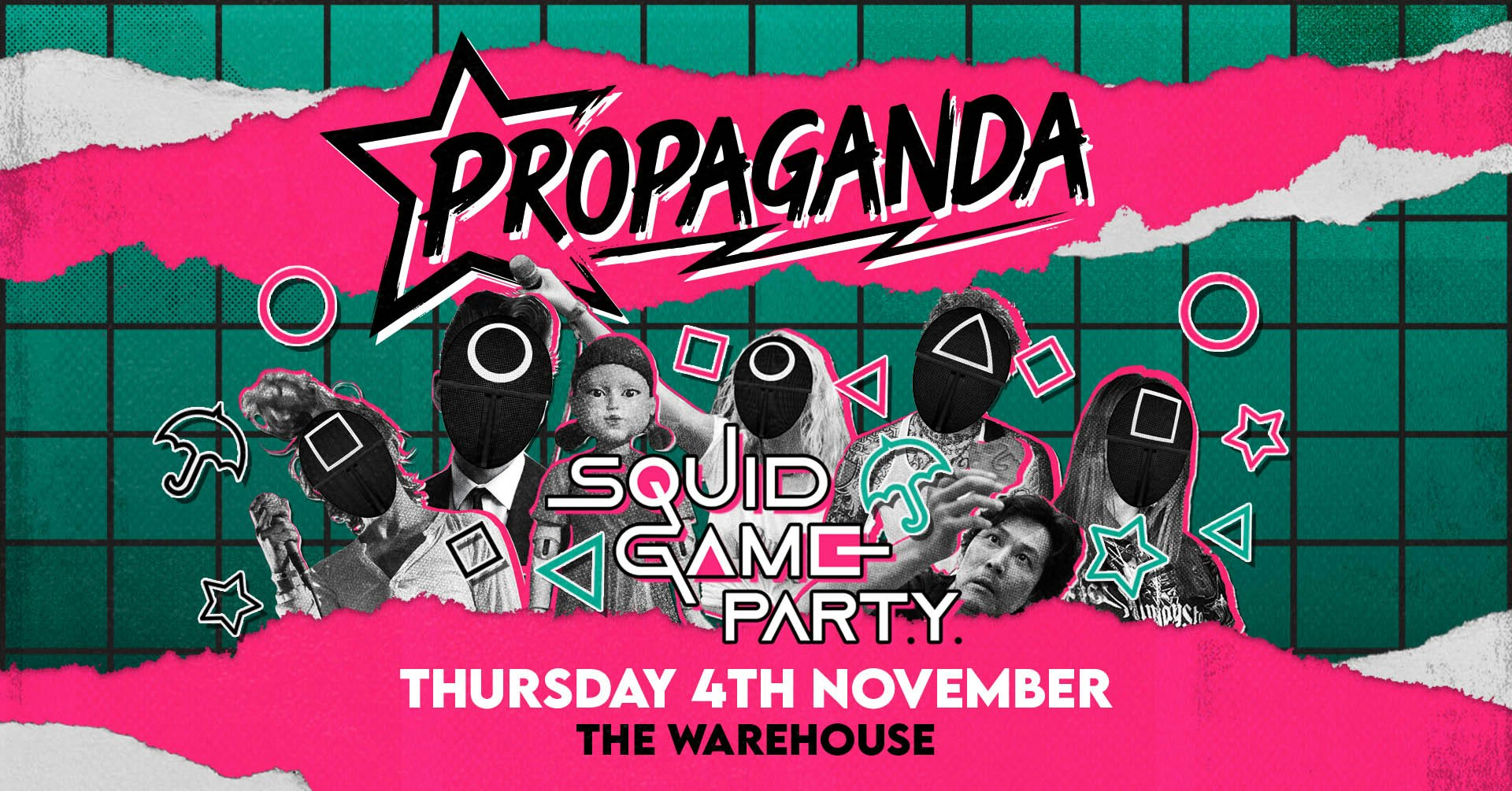 Propaganda Leeds – Squid Game Party!