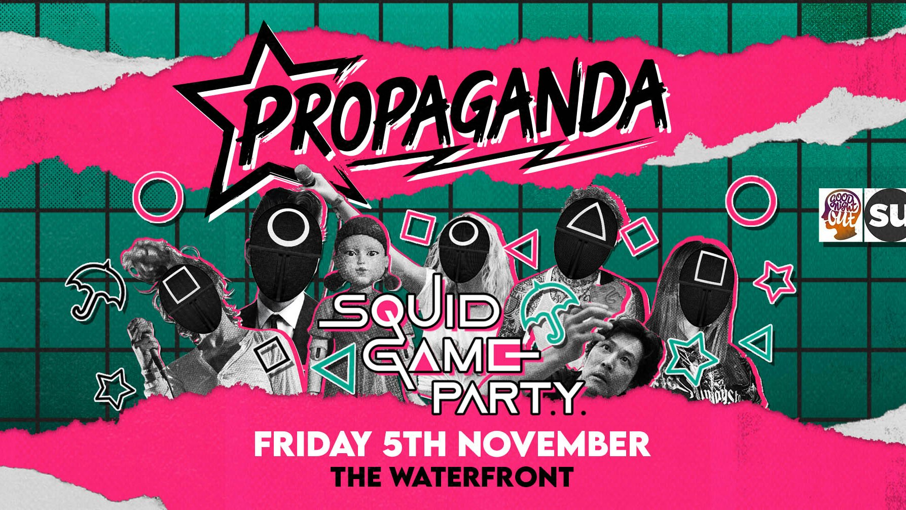 Propaganda Norwich – Squid Game Party!