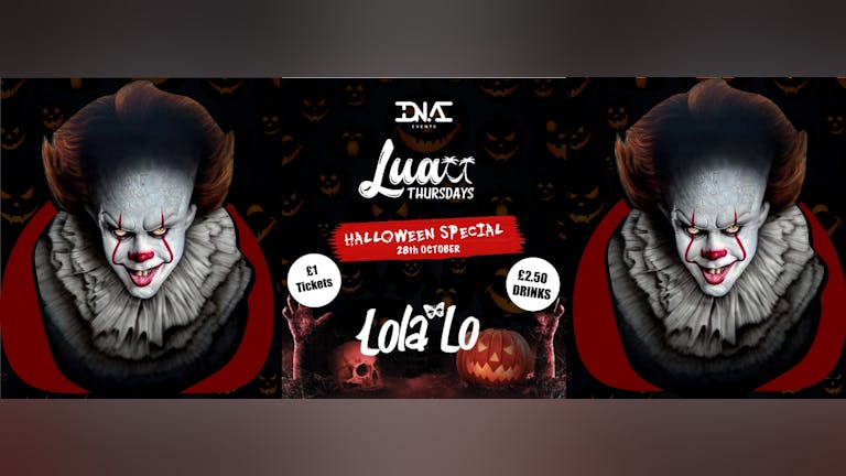 Luau - Thursdays at Lola Lo - Halloween Special 👻🎃💀