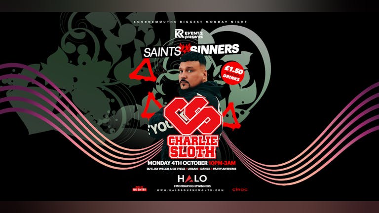 Halo Monday's with Charlie Sloth - 4th October | Bournemouth Freshers 2021 