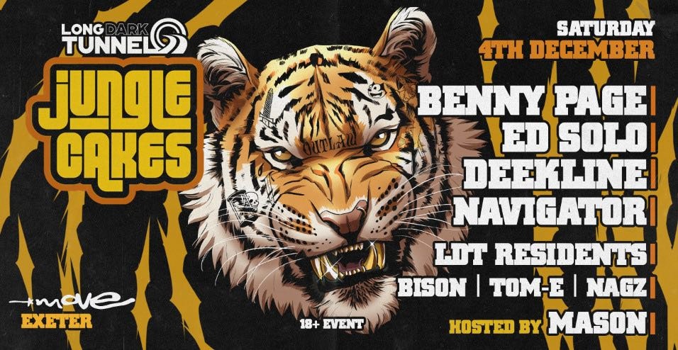 Jungle cakes Benny page Ed solo Deekline & Mc Navigator