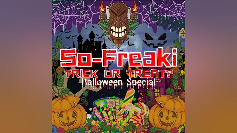 SO-FREAKI! TRICK OR TREAT? HALLOWEEN SPECIAL! HUGE CANDY GIVEAWAY!