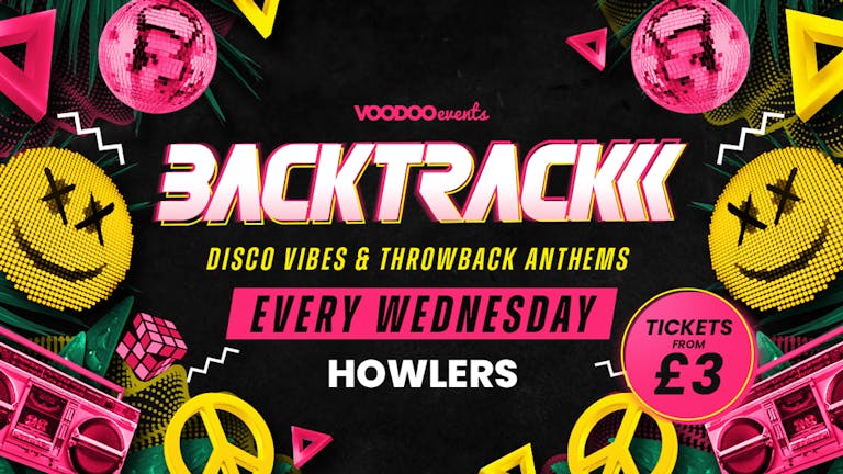 Backtrack | £3 Tickets | £2.95 Doubles
