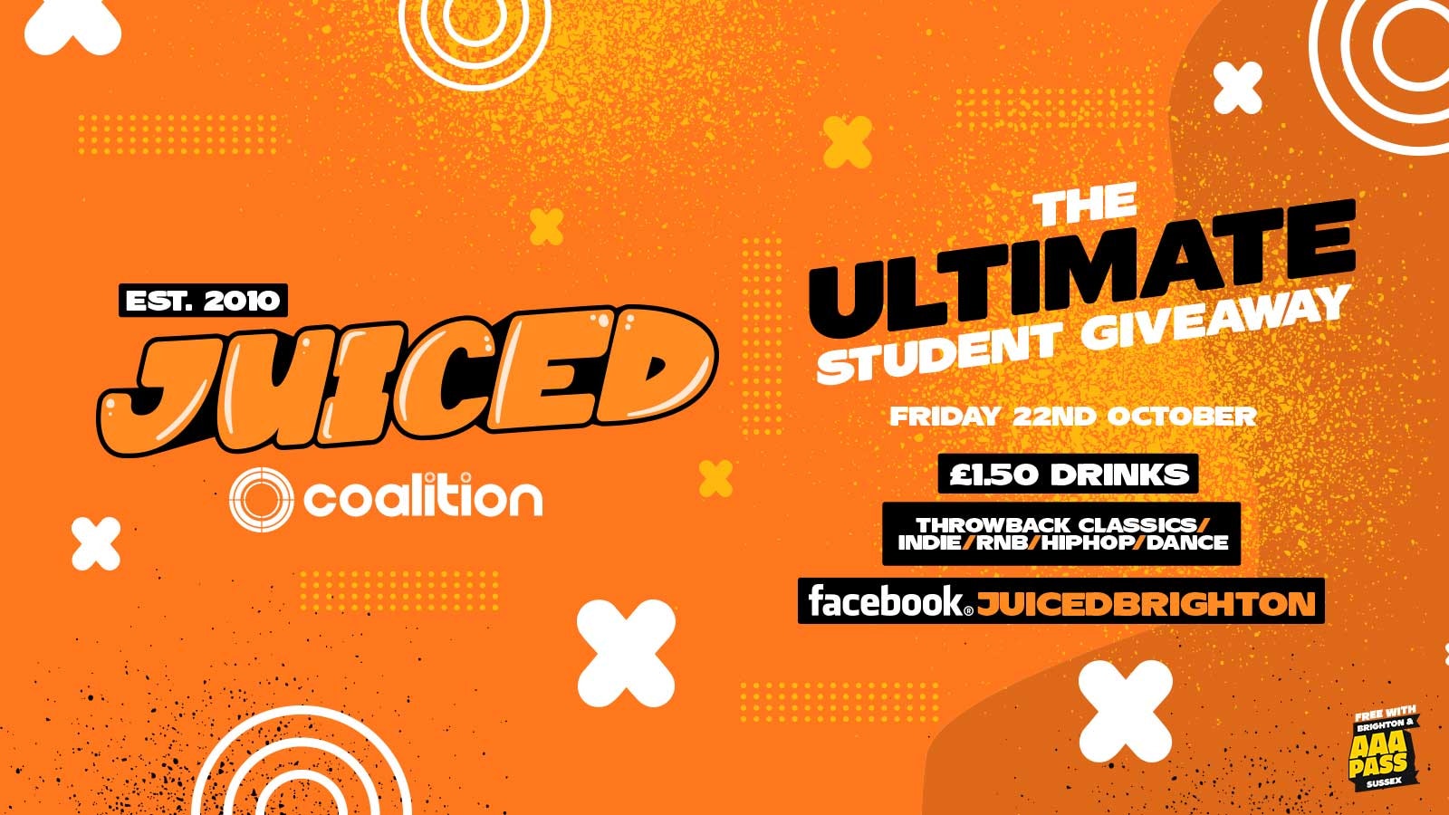 JUICED Fridays presents The ULTIMATE Student Giveaway