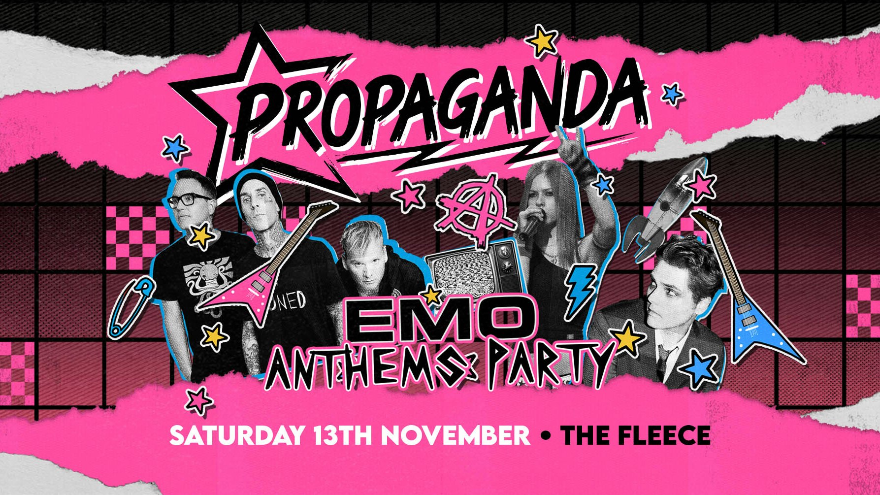 Propaganda Bristol – Emo Anthems Party!