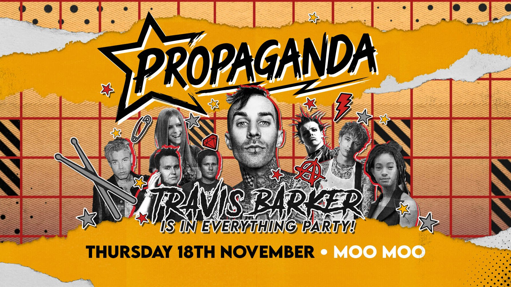 Propaganda Cheltenham- Travis Barker Is In Everything Party!