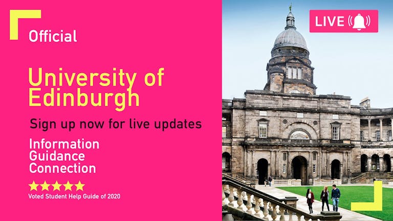 Edinburgh University Freshers Week 2022 - Free Pre-Sale Registration