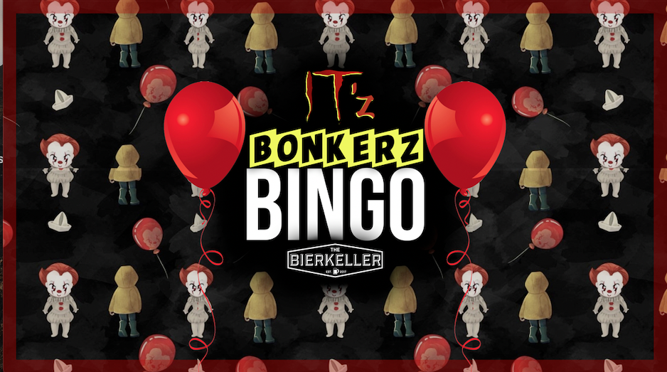 IT’Z Bonkerz Bingo | NEW DATE TUESDAY 26th Oct