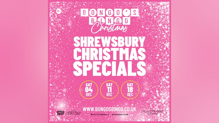 BONGO'S BINGO CHRISTMAS SPECIAL - SOLD OUT!