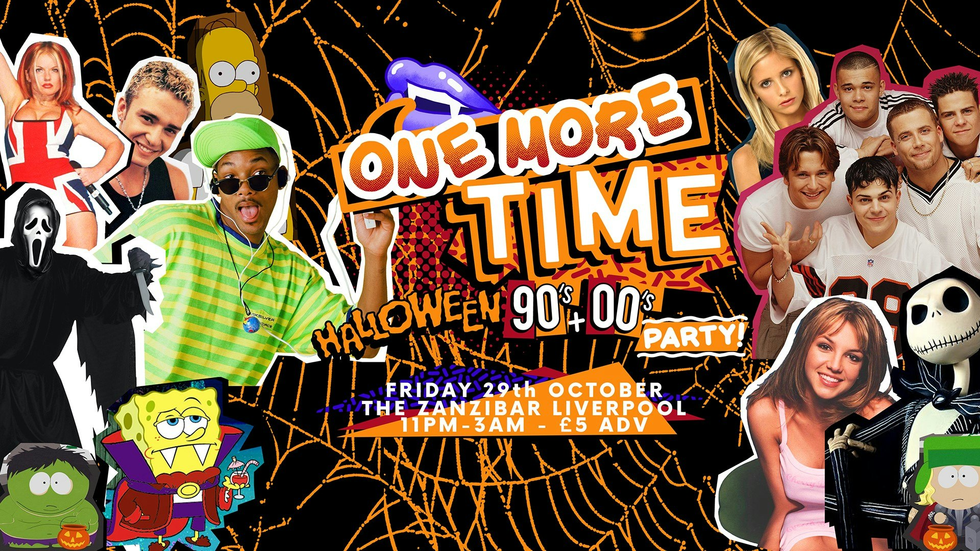 One More Time – 90’s & 00’s Halloween party