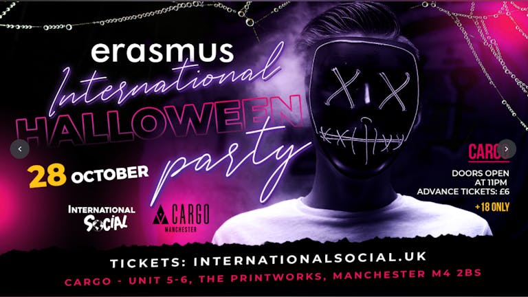 International Halloween Party - CARGO Manchester