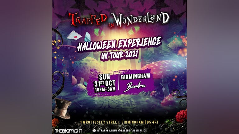 Trapped In Wonderland Halloween Experience: Birmingham