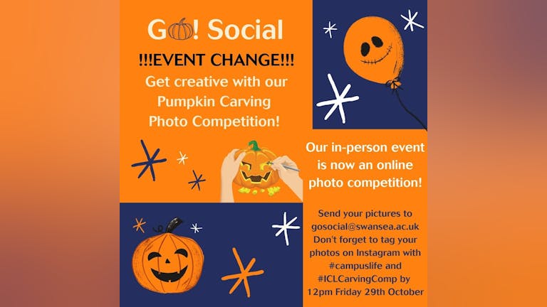 GO! Social: Pumpkin Carving Photo Competition