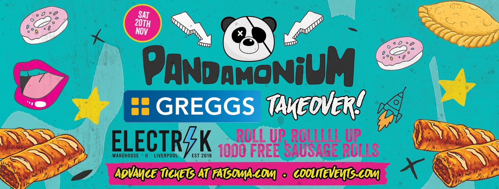 Pandamonium Saturdays : The Greggs Takeover!