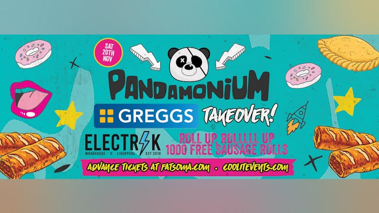 Pandamonium Saturdays : The Greggs Takeover!