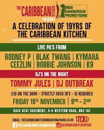 The Caribbean Kitchen 19th Anniversary Party
