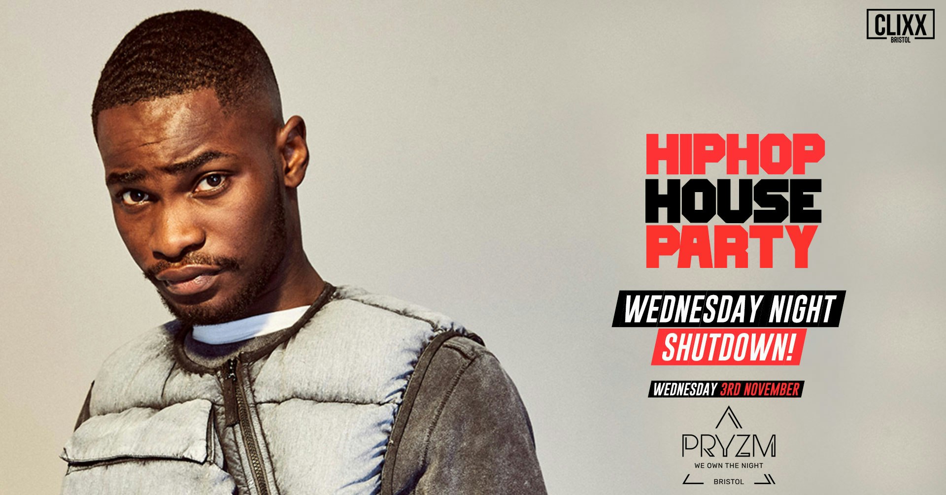 Hip Hop House Party – Wednesday Night Shutdown!