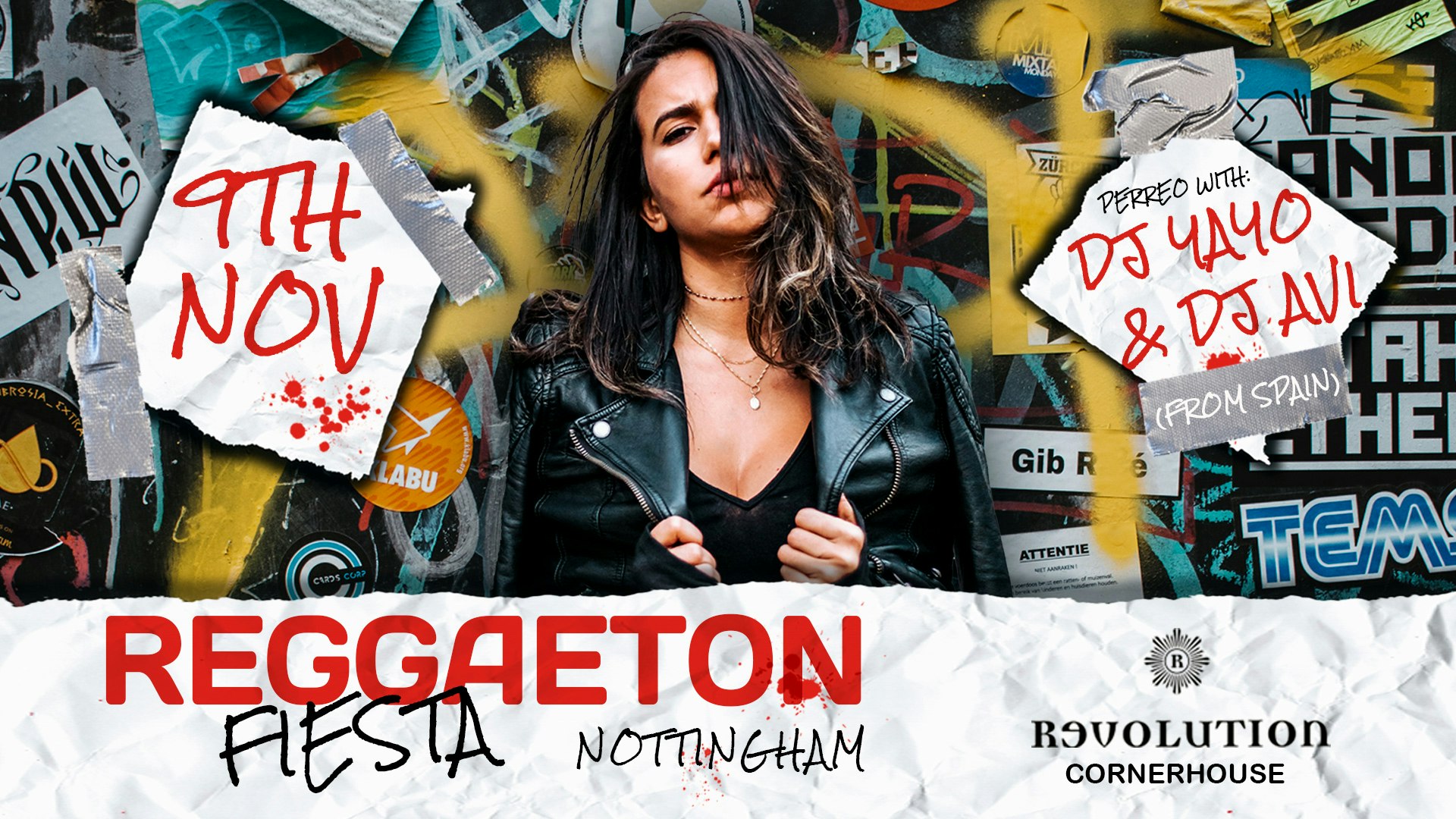 REGGAETON FIESTA NOTTINGHAM | TUESDAY 9TH NOVEMBER