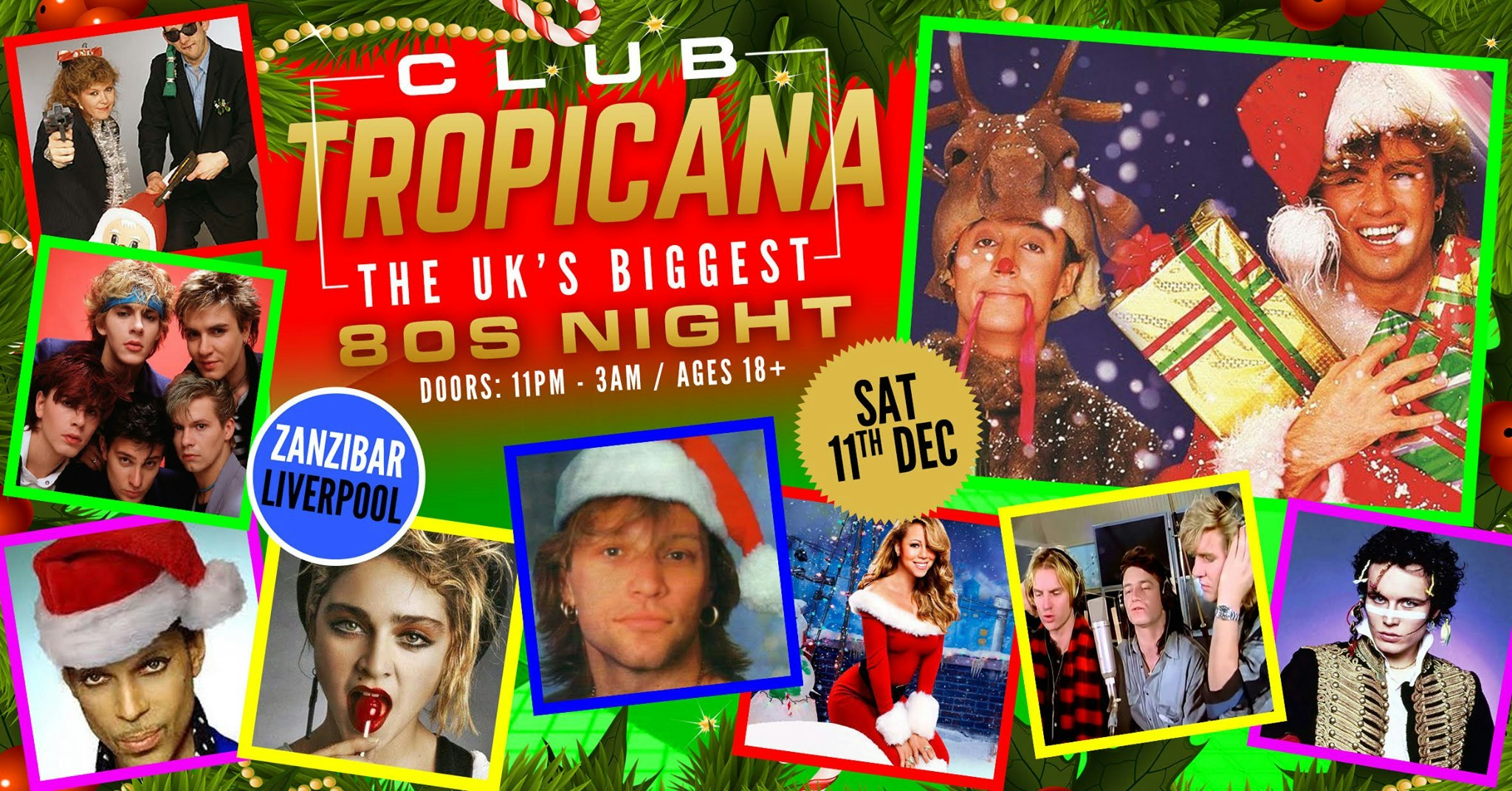 Club Tropicana – The UK’s Biggest 80’s Night