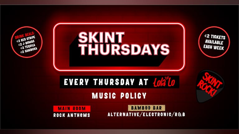 Skint Thursday - Thursday 4th November