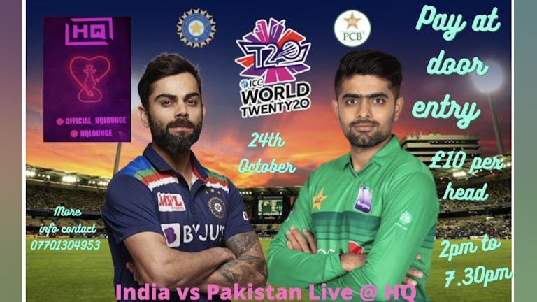 India vs Pakistan T20 World Cup 2021