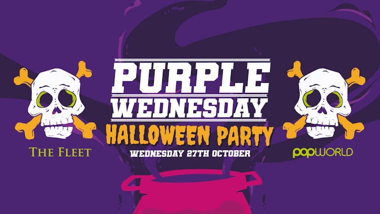 Purple Wednesday, Halloween special. Portsmouth’s longest running student night.