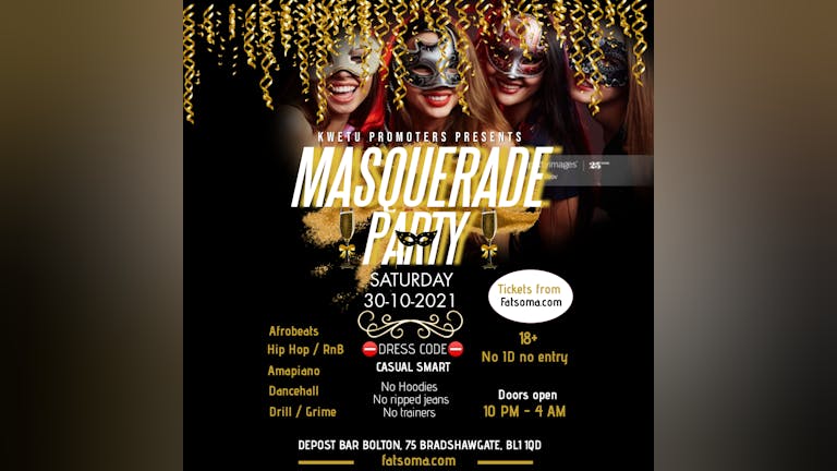 Masquerade party by Kwetu promoters